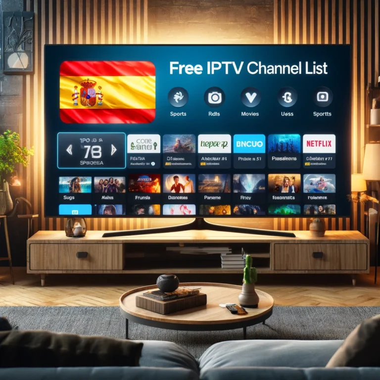 Listas IPTV Gratis España 2024