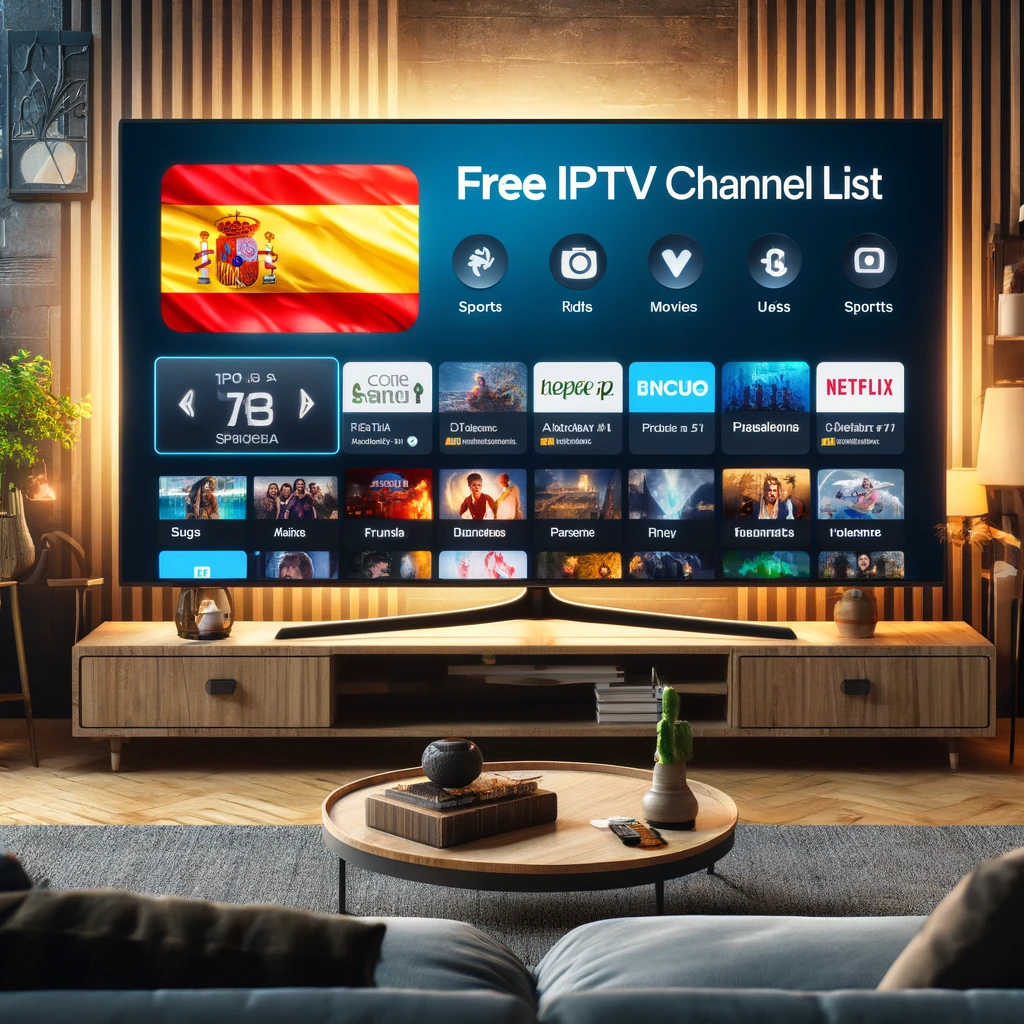 Listas IPTV Gratis España 2024